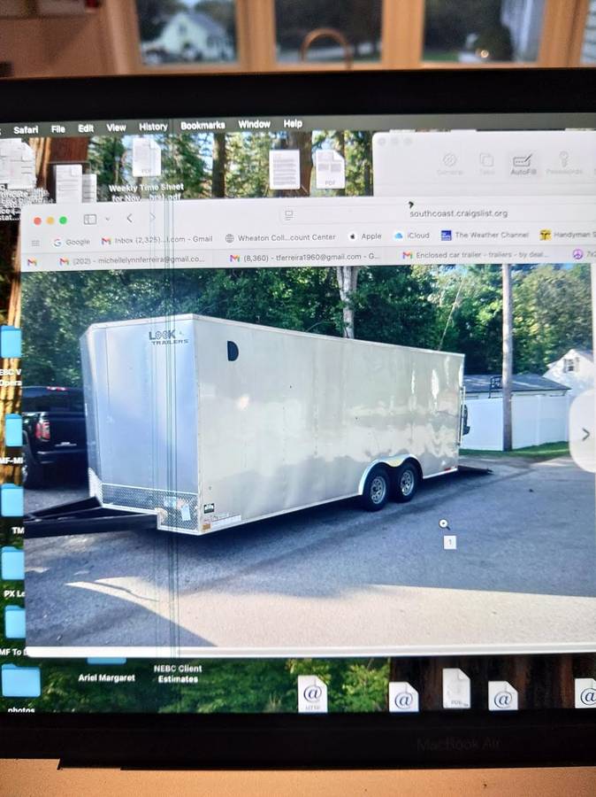 2024 Enclosed Car Hauler Trailer, photo 3