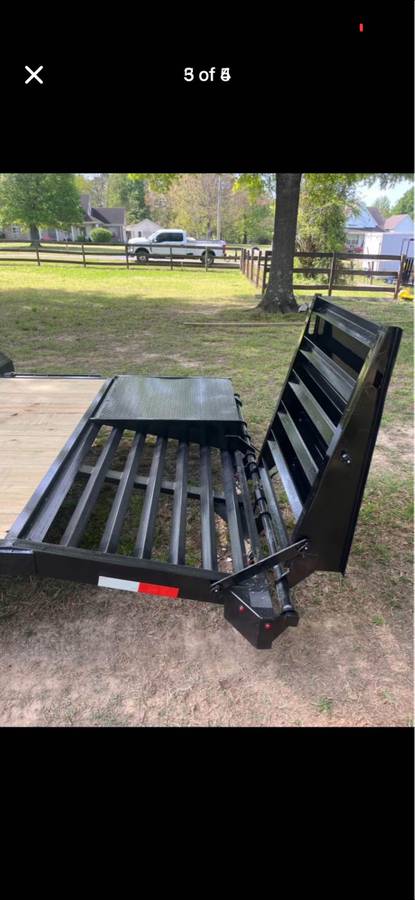 New 20’ mega ramp car hauler, photo 3