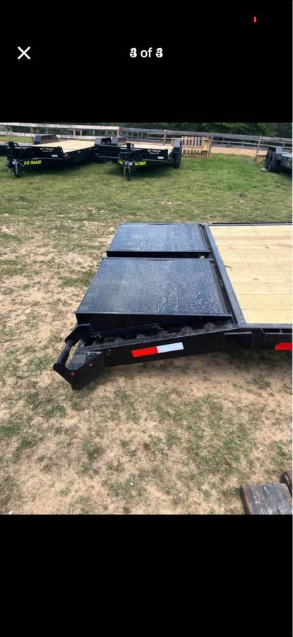 New 20’ mega ramp car hauler, photo 4