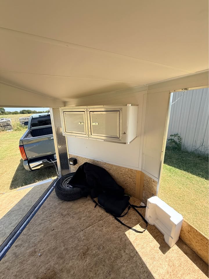 2020 Forest River 7x23 aluminum enclosed cargo trailer, photo 3