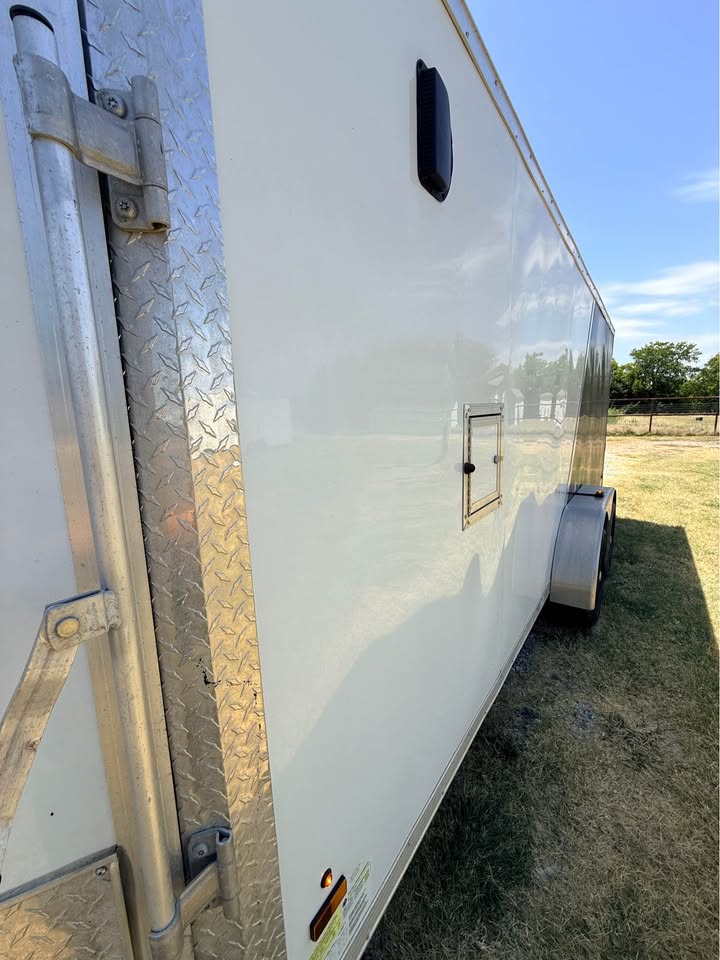 2020 Forest River 7x23 aluminum enclosed cargo trailer, photo 9