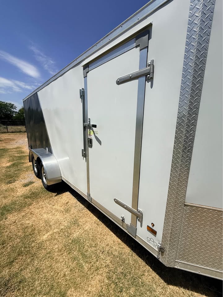 2020 Forest River 7x23 aluminum enclosed cargo trailer, photo 11