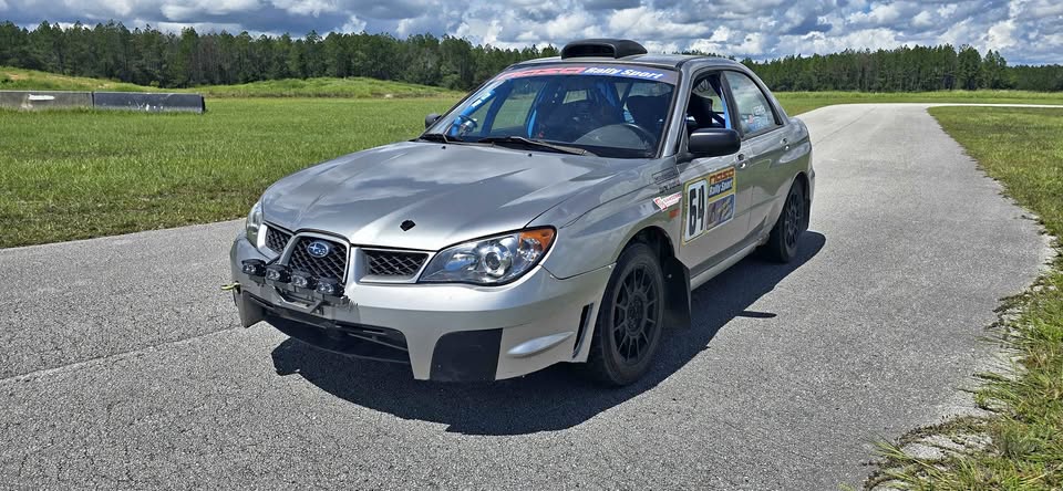 2007 Subaru Impreza stage rally car, NASA Rally Sport logbook