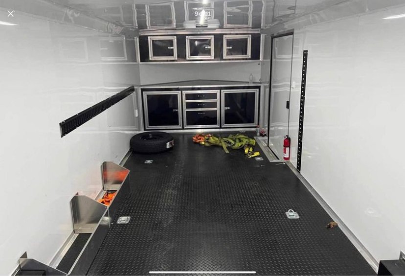 2019 2019 Freedom 34′ Enclosed Race Car Trailer | Dual A/C | Triple Axle sale or trade, photo 2