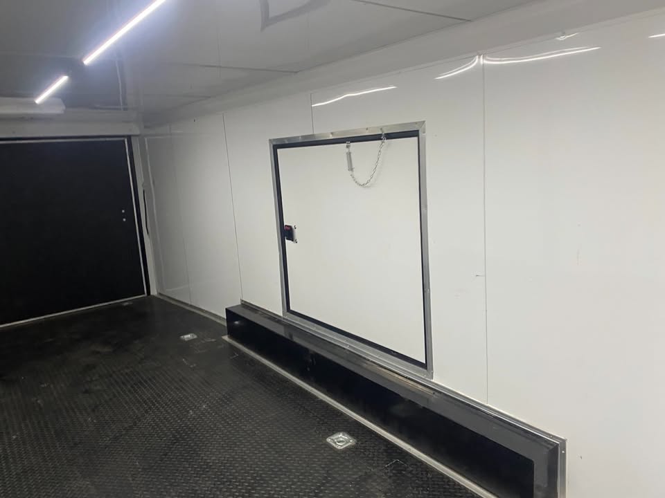 2019 2019 Freedom 34′ Enclosed Race Car Trailer | Dual A/C | Triple Axle sale or trade, photo 7