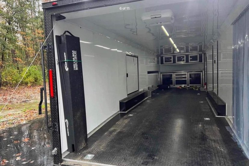 2019 2019 Freedom 34′ Enclosed Race Car Trailer | Dual A/C | Triple Axle sale or trade, photo 8