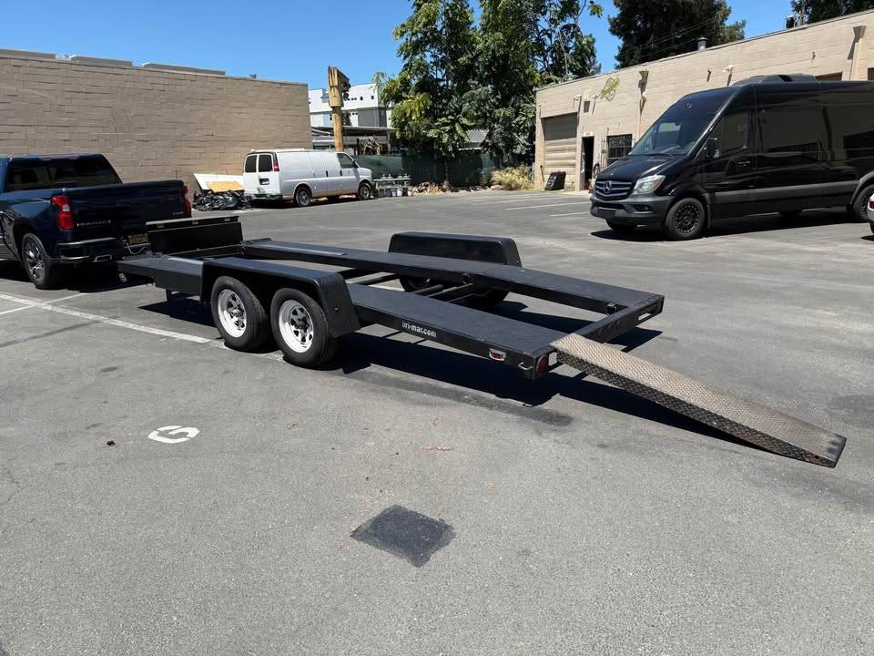 Trailer Car hauler 18 X7 10K w/nice options-Solid, photo 7