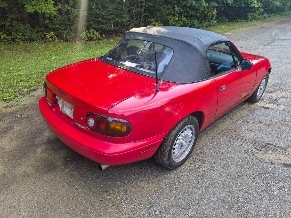 1994 Mazda MX-5 Miata — 82,532 Miles — Red, photo 2