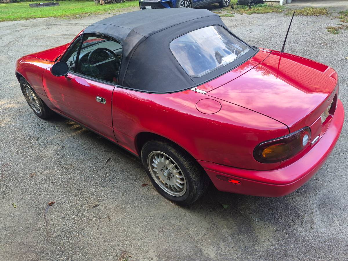 1994 Mazda MX-5 Miata — 82,532 Miles — Red, photo 3
