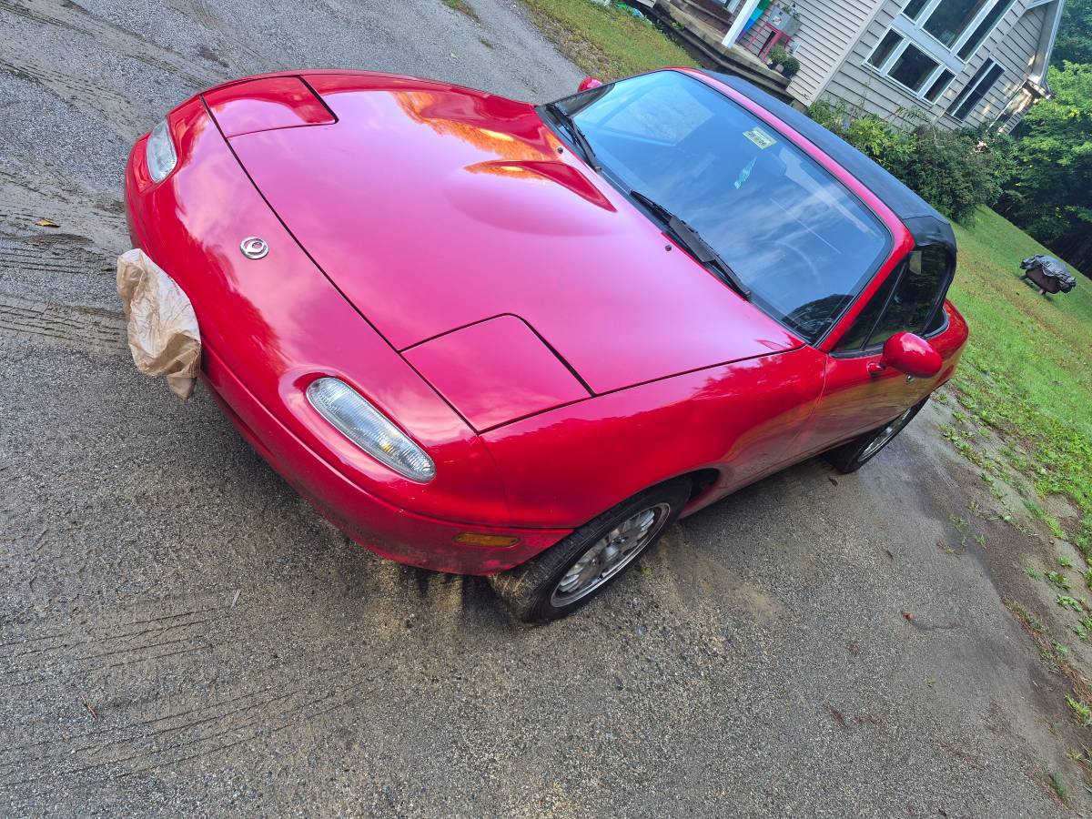 1994 Mazda MX-5 Miata — 82,532 Miles — Red, photo 4