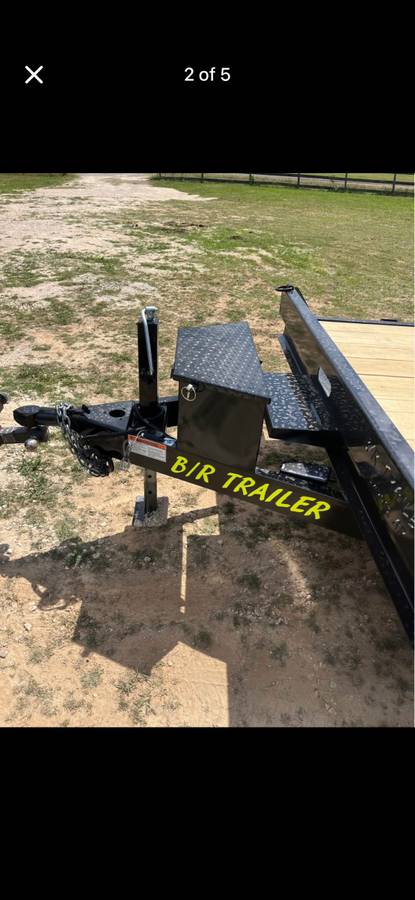 New 20’ 10K car hauler, photo 2