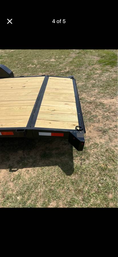 New 20’ 10K car hauler, photo 4