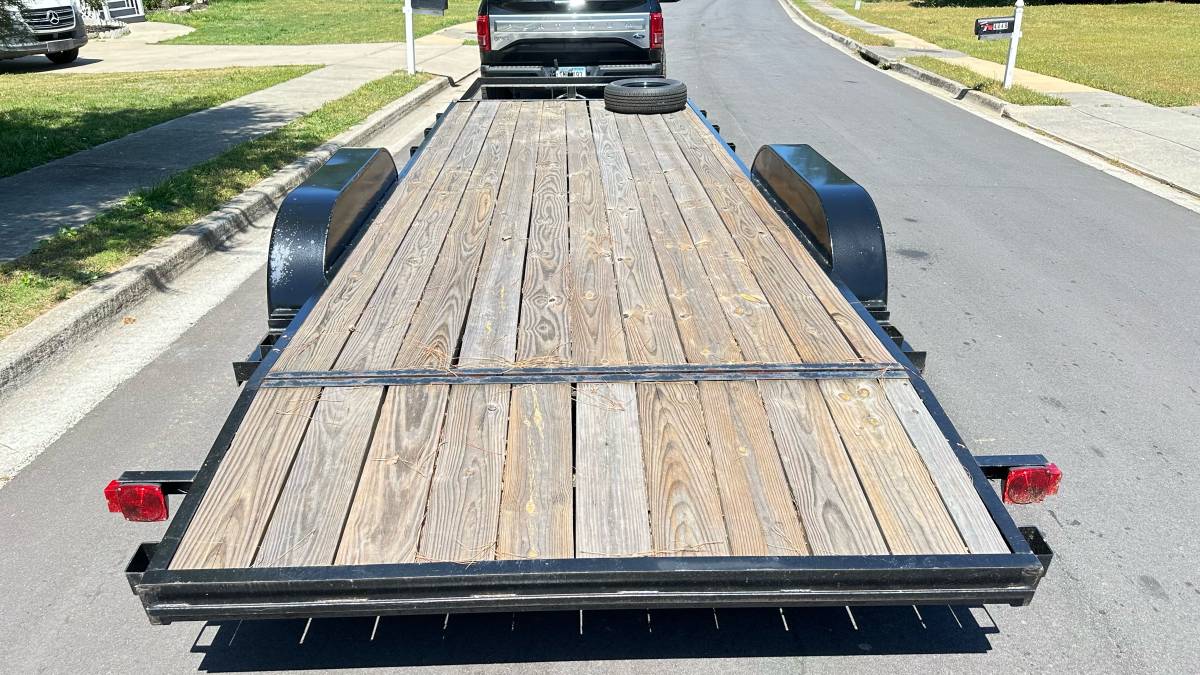 7x20 car hauler long haul trailer, photo 3