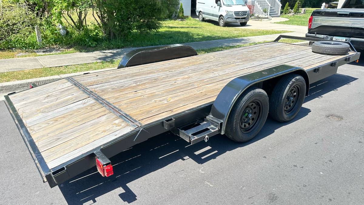 7x20 car hauler long haul trailer, photo 4