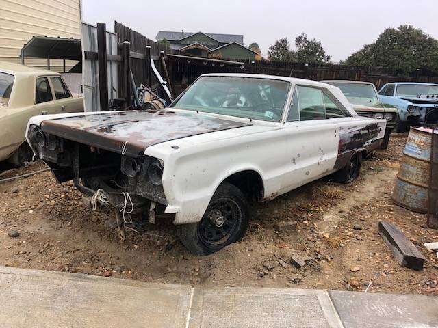 1967 Plymouth Belvedere ex race car roller