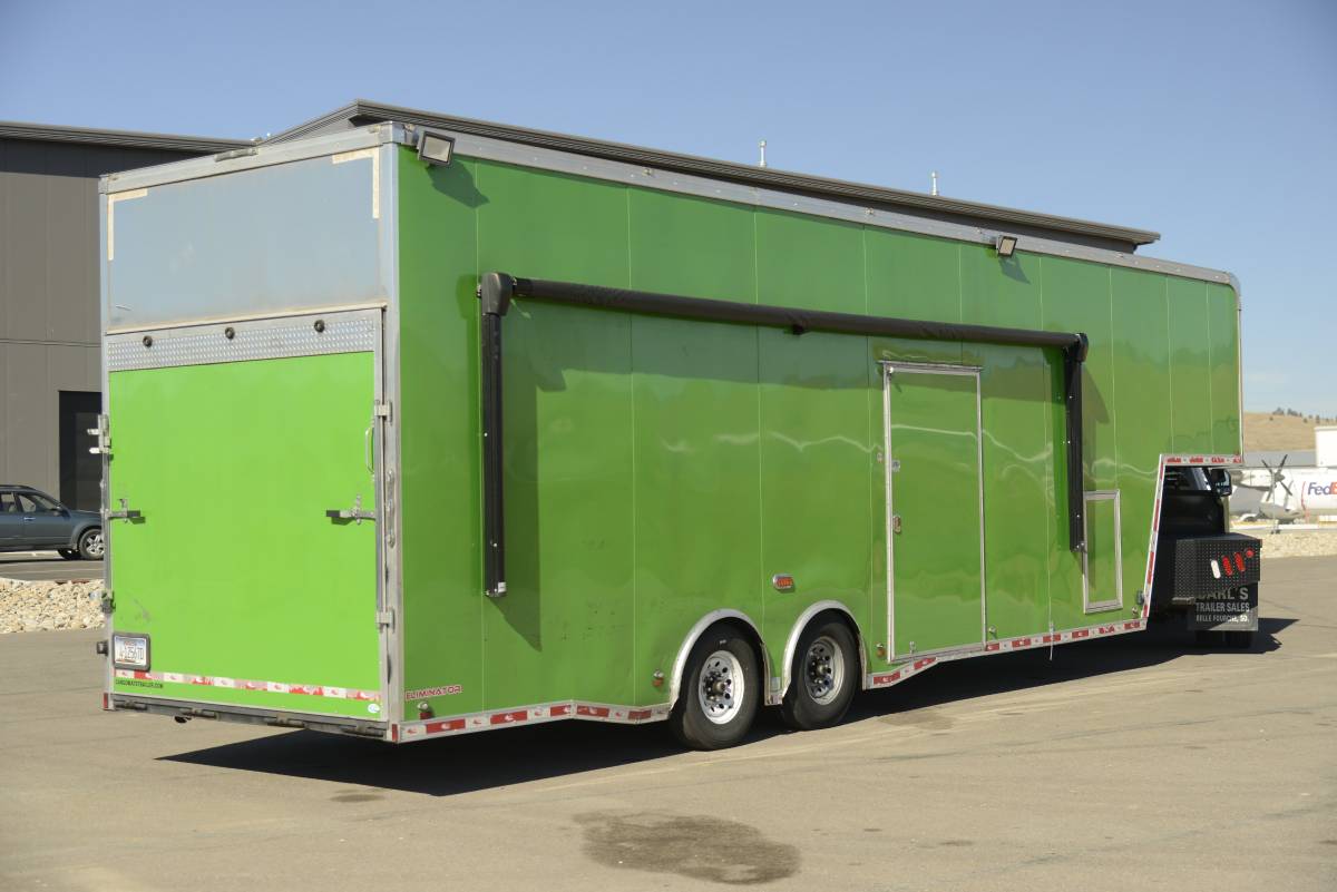 2022 Cargo Mate 34' Gooseneck Enclosed Race Trailer, photo 2