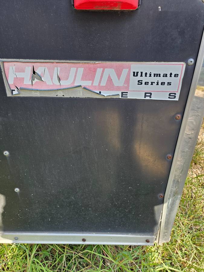 Haulin brand enclosed trailer. 24' X 8,5' X 7', photo 5