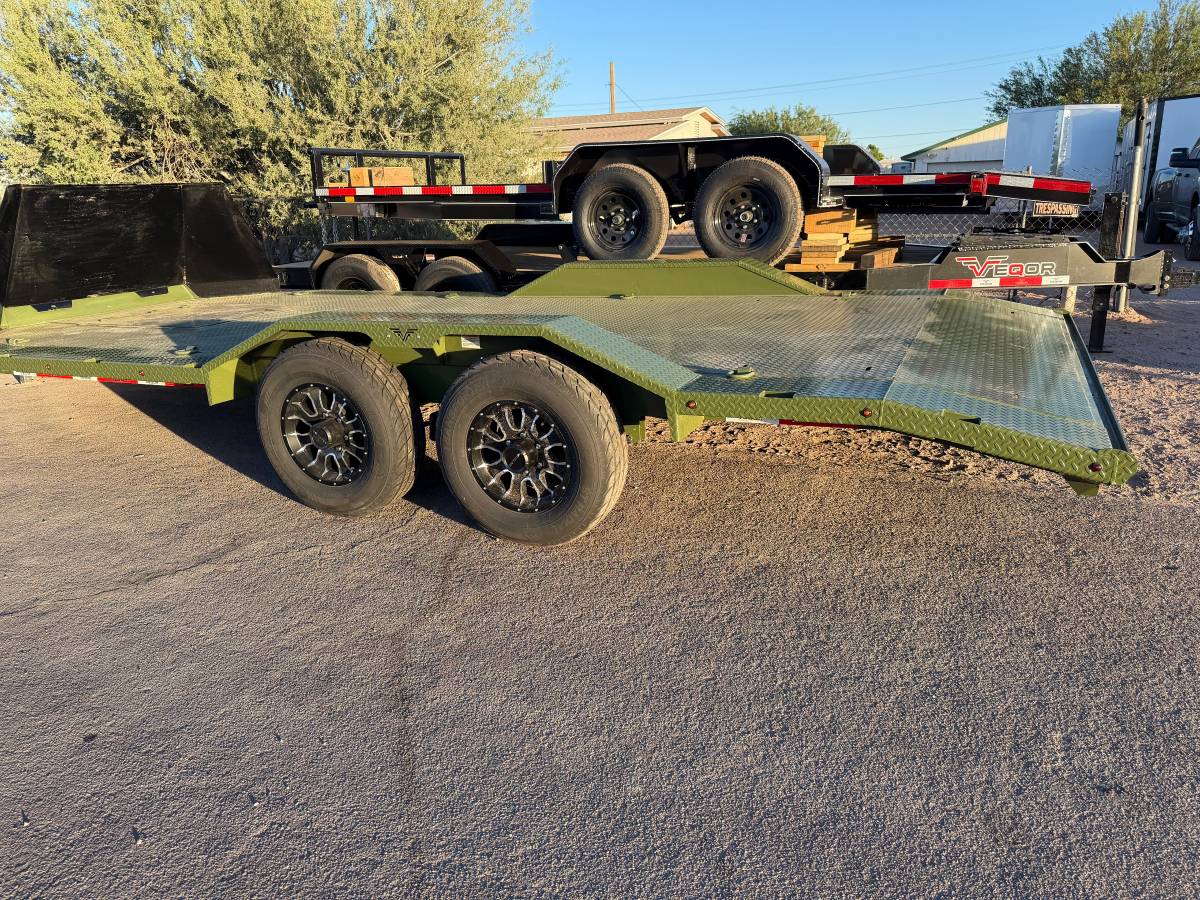 2026 car hauler trailer drive drive over fender 102”x18’, photo 4