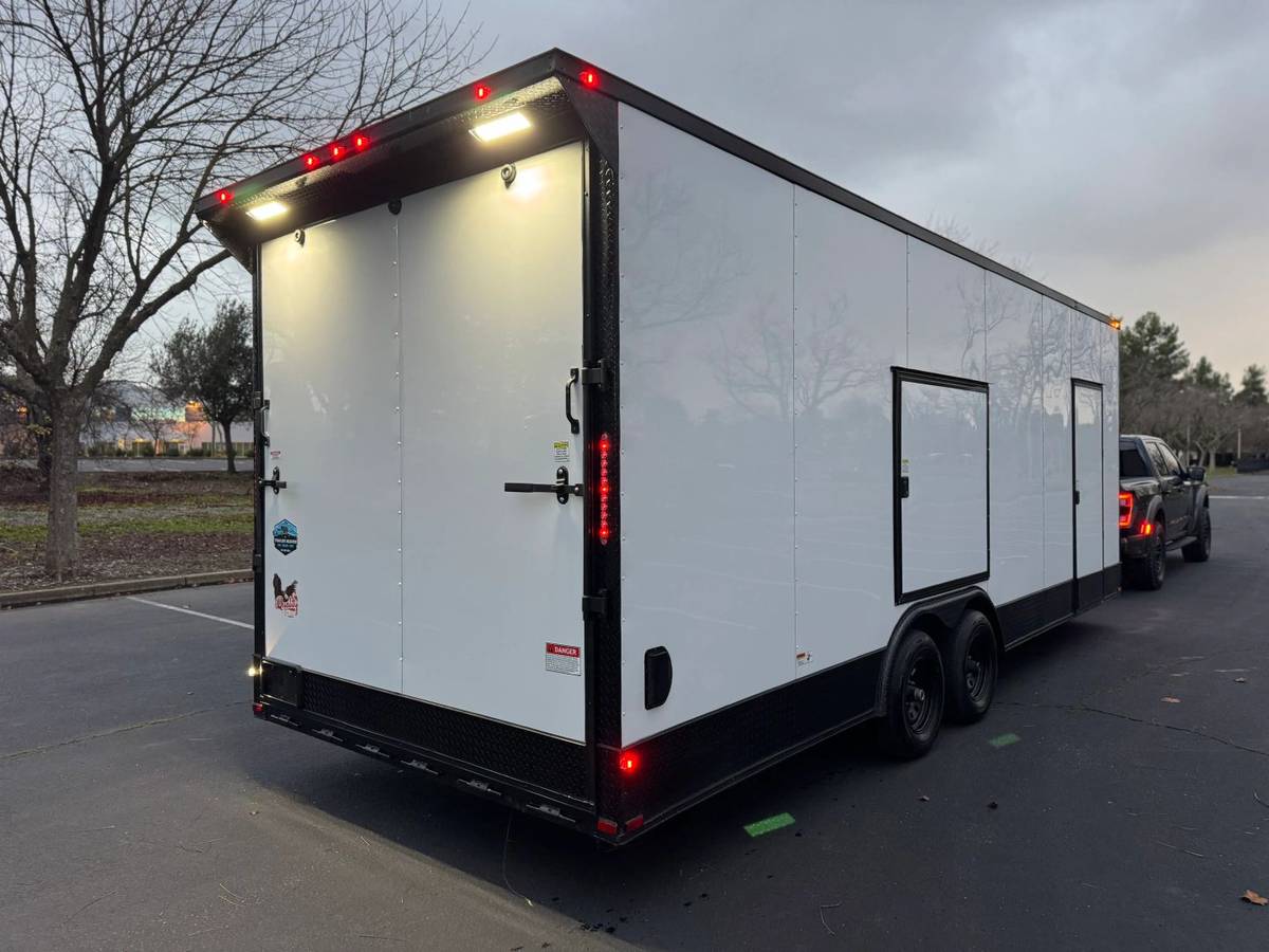 2026 24 foot enclosed car hauler, photo 3