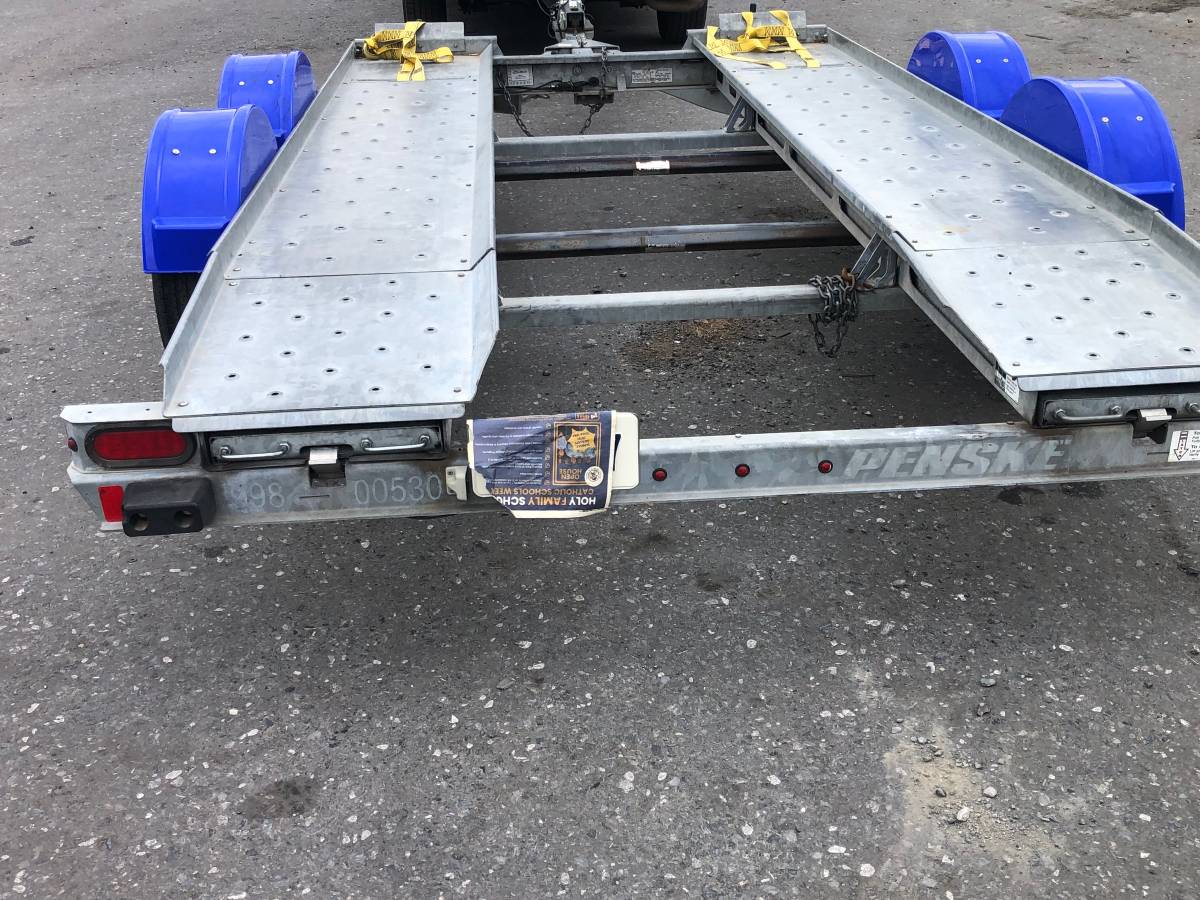 2019 DEMCO AT7000 CAR HAULER TRAILER CLEAN PENNSLYVANIA TITLE, photo 2