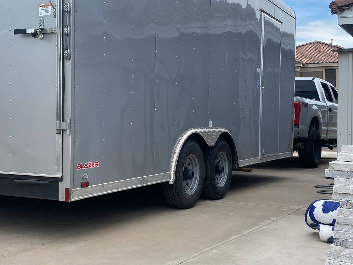 2021 20x8.5 9800 GVWR Enclosed Trailer CargoMate Blazer BL820TA3, photo 3