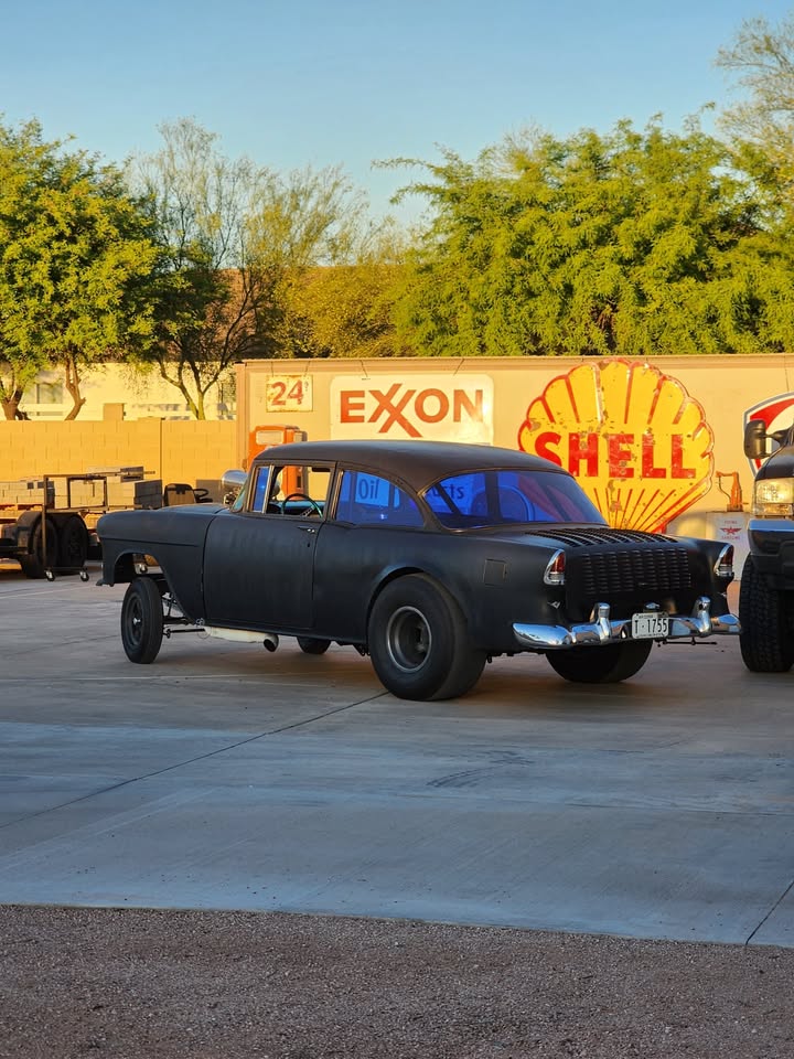 1955 Chevrolet Bel-Air gasser, 540 big block, 904 hp dyno, photo 2