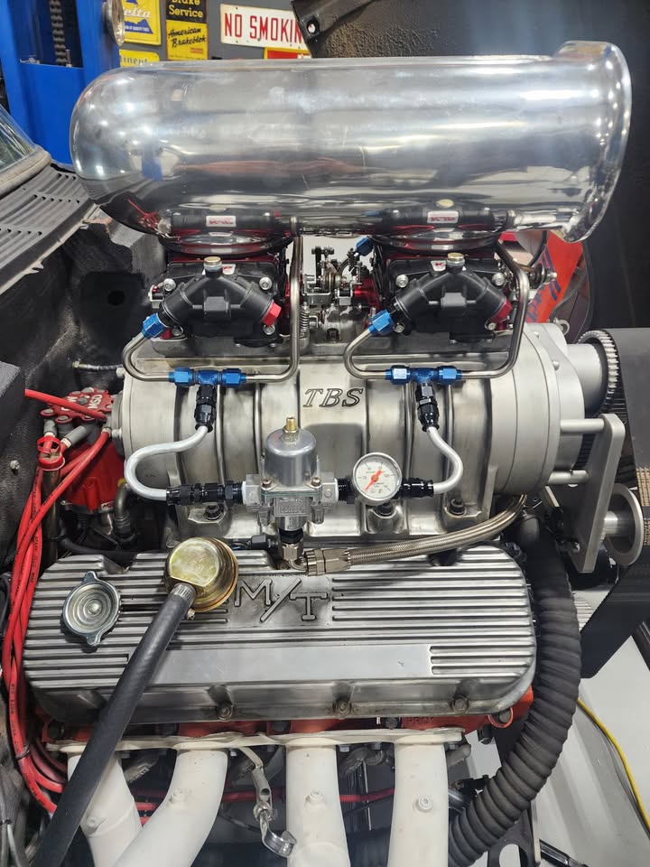 1955 Chevrolet Bel-Air gasser, 540 big block, 904 hp dyno, photo 6