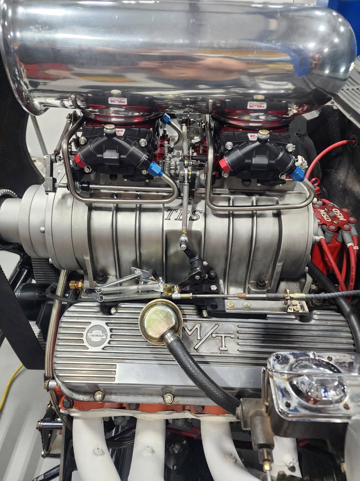 1955 Chevrolet Bel-Air gasser, 540 big block, 904 hp dyno, photo 7