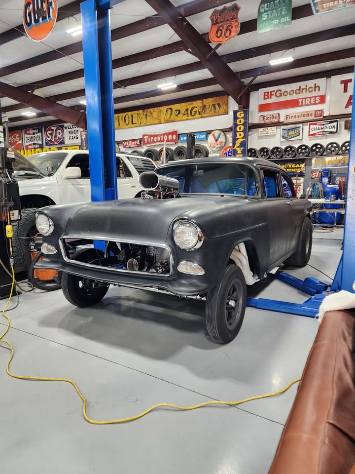 1955 Chevrolet Bel-Air gasser, 540 big block, 904 hp dyno, photo 8