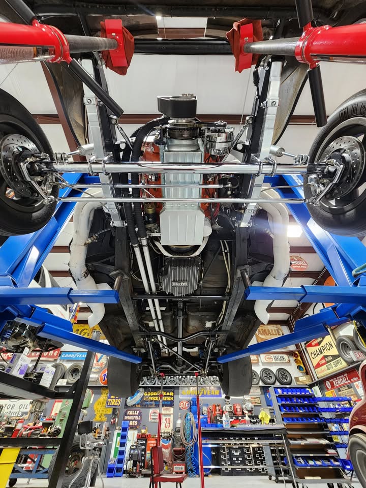 1955 Chevrolet Bel-Air gasser, 540 big block, 904 hp dyno, photo 12