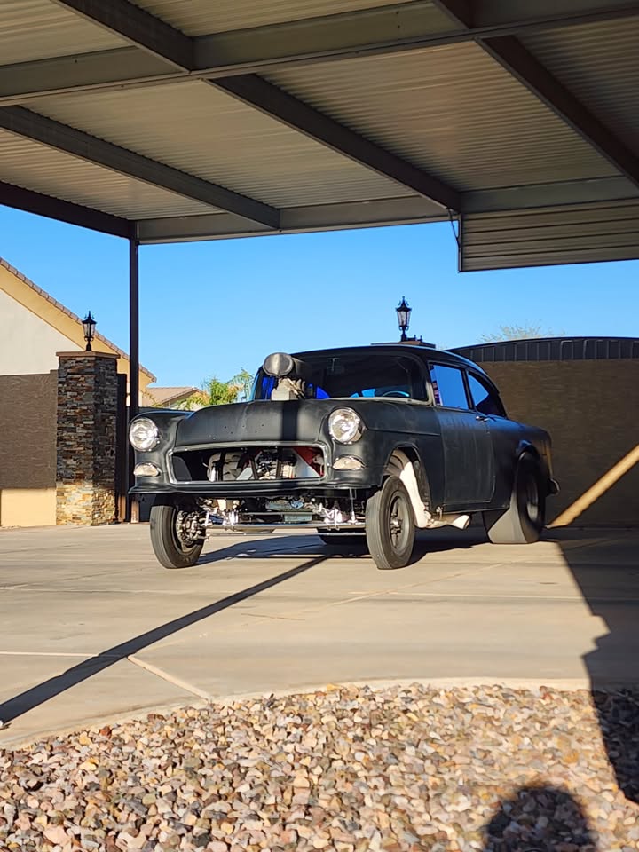 1955 Chevrolet Bel-Air gasser, 540 big block, 904 hp dyno, photo 13