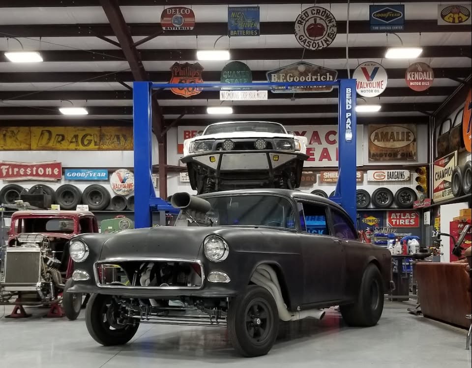 1955 Chevrolet Bel-Air gasser, 540 big block, 904 hp dyno, photo 20