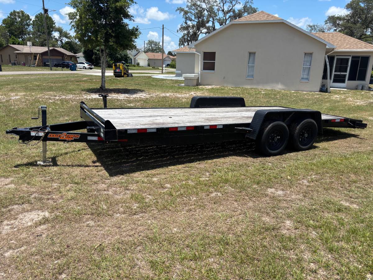 Equipment trailer 7x20ft, photo 2