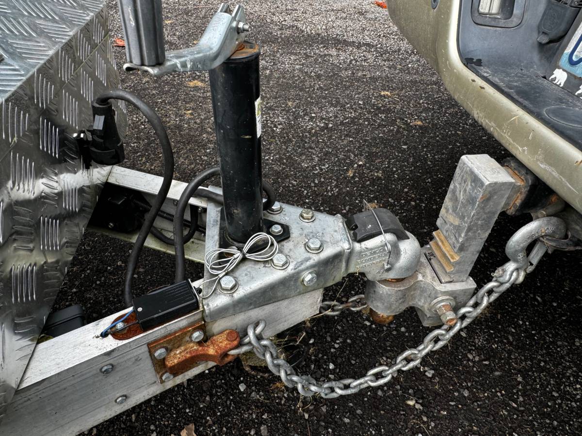 ALL ALUMINUM HD 20' trailer 2021 Car Trailer -like new 5000 lb axles, photo 11