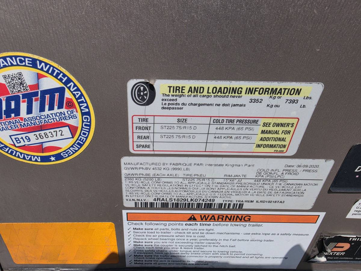 2020 Interstate 20' Toy/Car hauler, photo 5