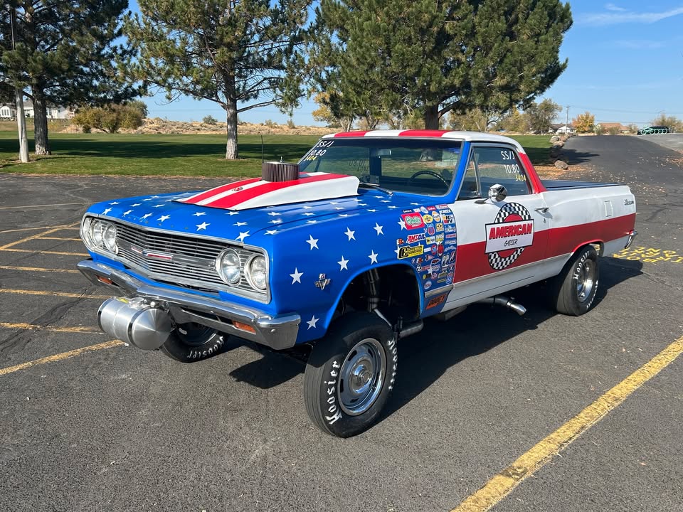 1965 Chevrolet El Camino gasser, 427 SBC, 541 hp dyno, 4-speed, photo 9