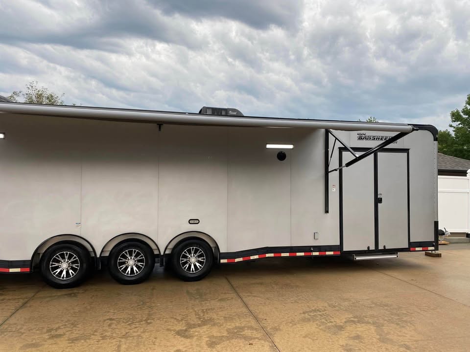 2020 Cargo mate 34’ aluminum eliminator SS race trailer, photo 3