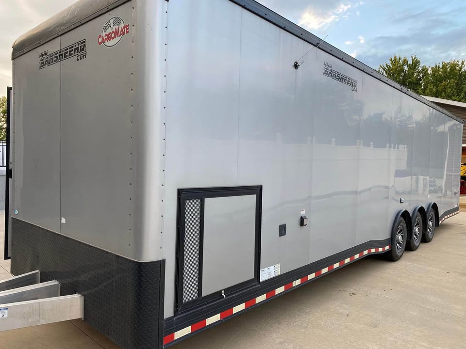 2020 Cargo mate 34’ aluminum eliminator SS race trailer, photo 5