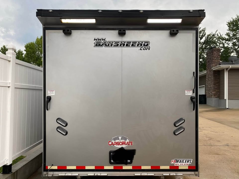 2020 Cargo mate 34’ aluminum eliminator SS race trailer, photo 9