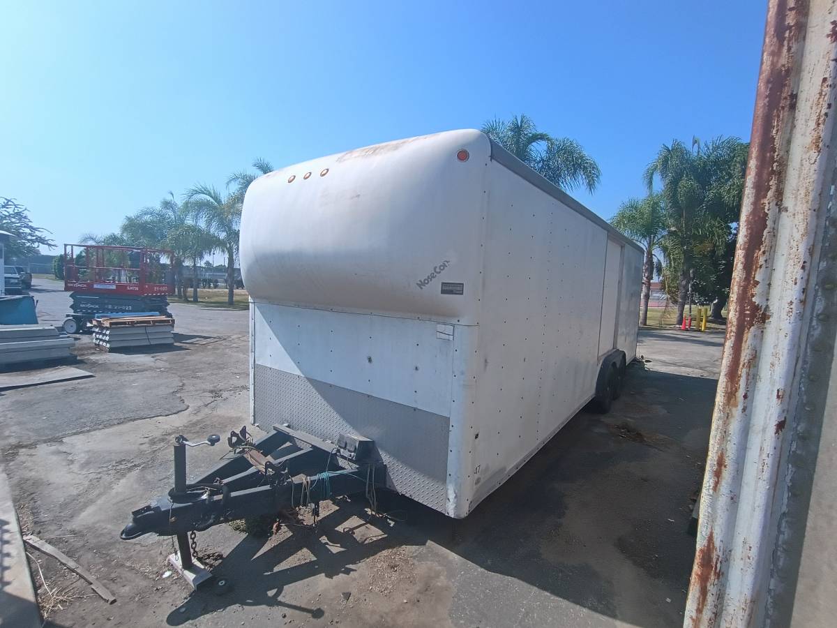 24ft enclosed trailer cargo race car vehicles quads motorcycles toys, photo 9