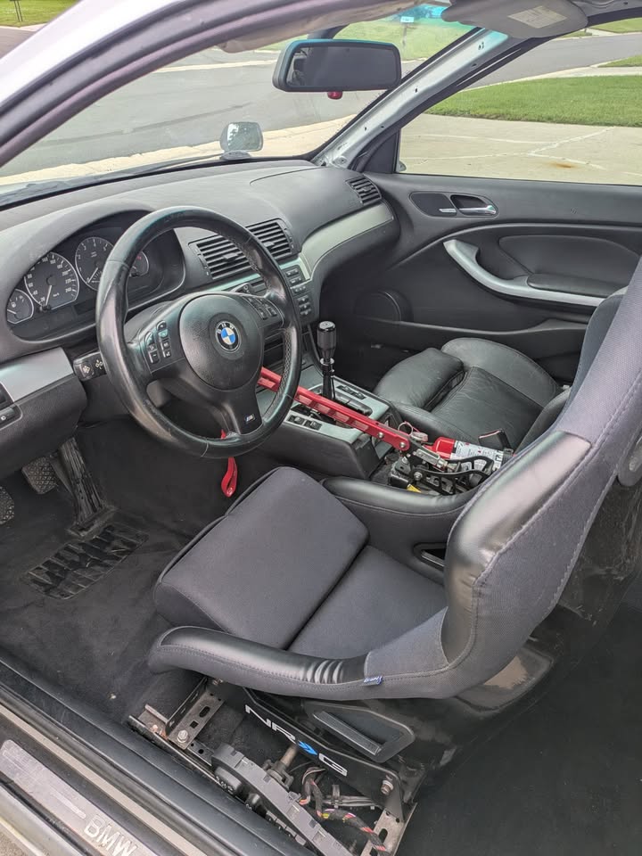 2001 BMW 330Ci coupe turnkey drift car, 5-speed, angle kit, photo 6