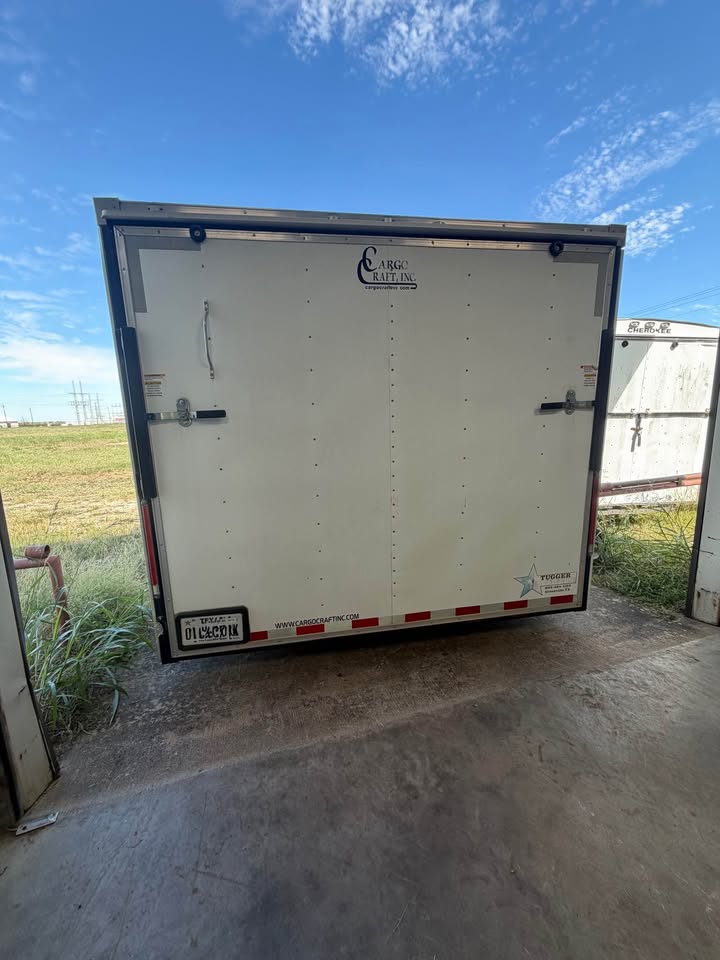 2018 Cargo Craft 8.5x23 enclosed car hauler, ramp door, photo 2