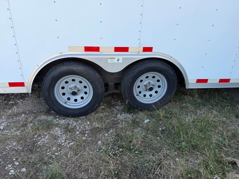 2018 Cargo Craft 8.5x23 enclosed car hauler, ramp door, photo 6