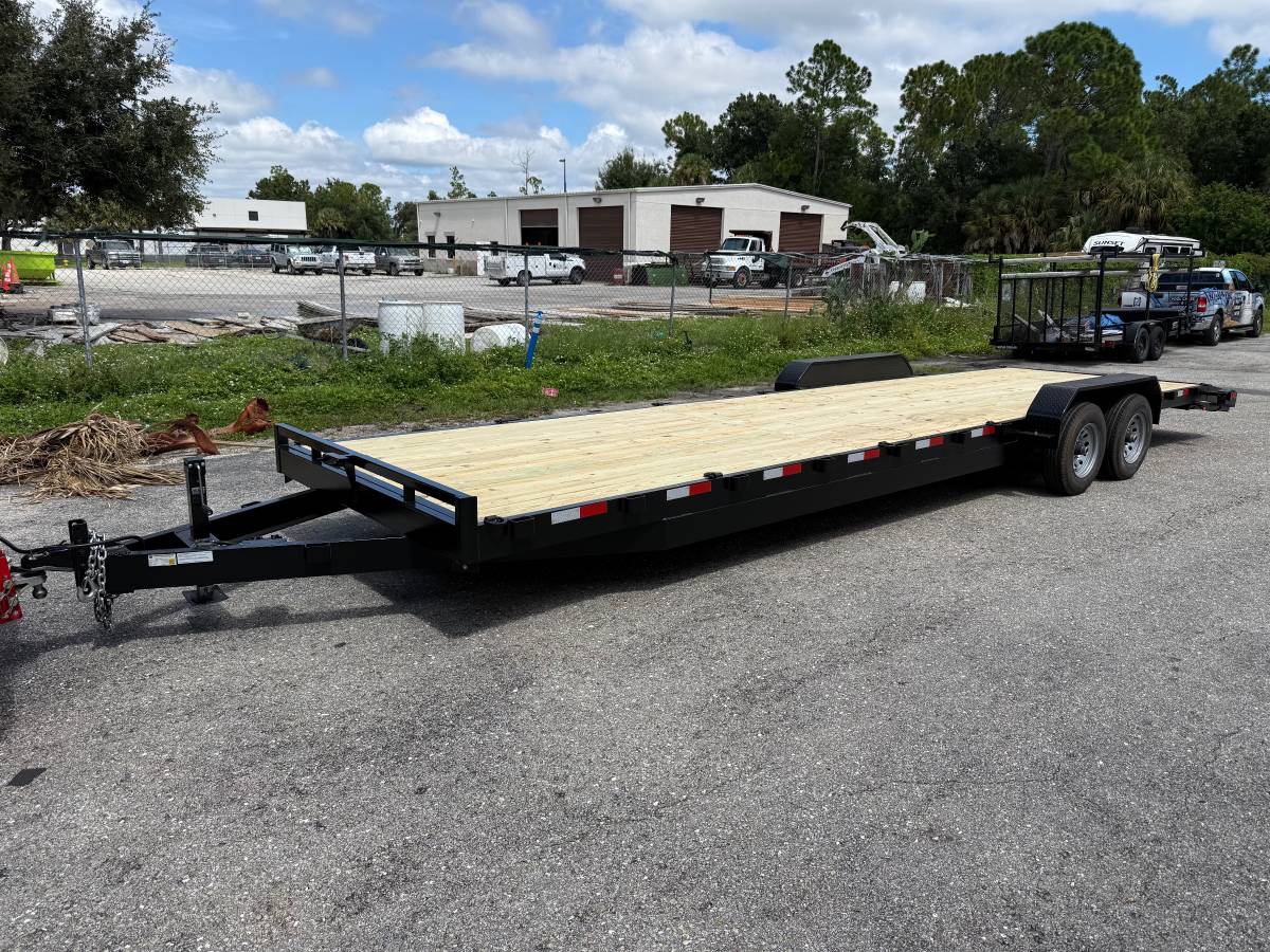 2027 7x30 Worldwide Car Hauler side x side Trailer, photo 7