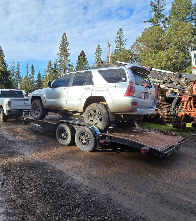 18' dovetail snake river car trailer, photo 7