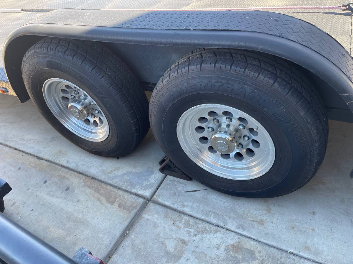 25ft Heavy Duty Custom Build Dove Tail Car Trailer, photo 4