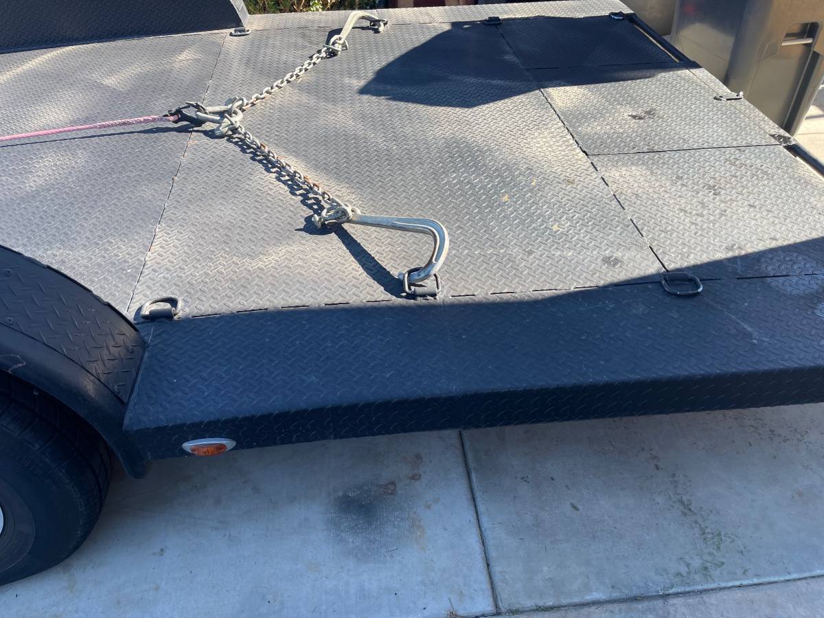 25ft Heavy Duty Custom Build Dove Tail Car Trailer, photo 5