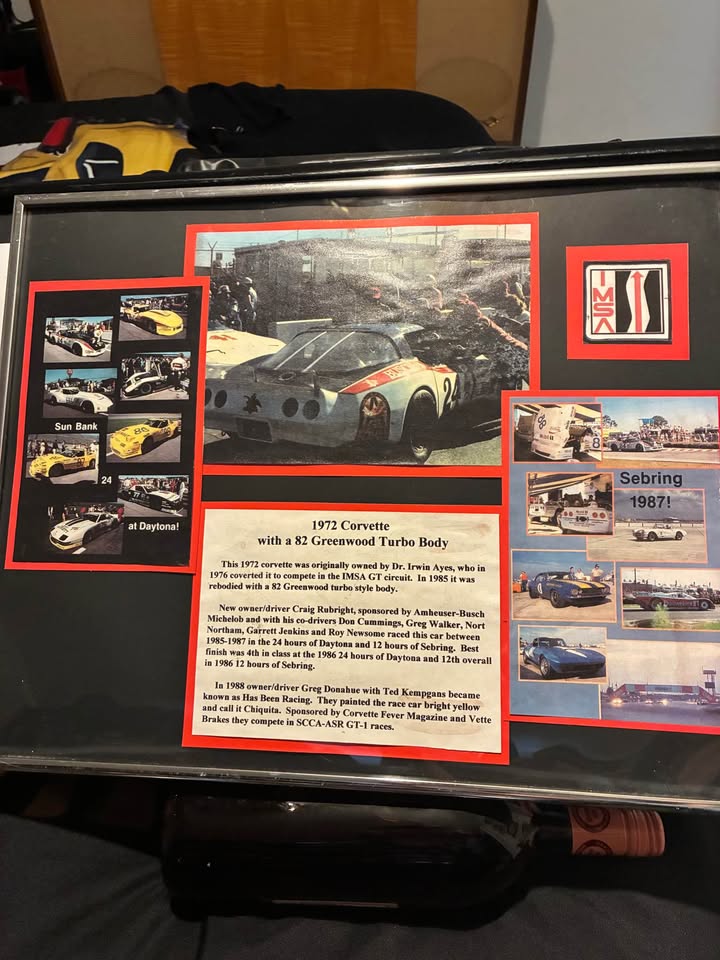 1972 Corvette Goodwood turbo widebody vintage race car, photo 4