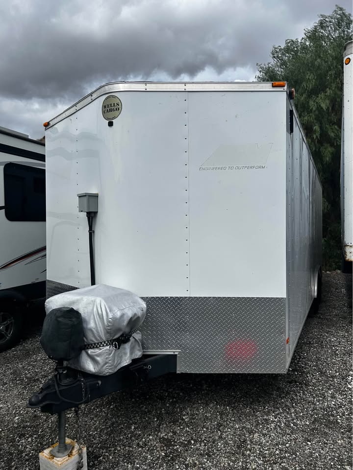 2015 Wells Cargo 24 ft FastTrack enclosed race trailer, photo 4