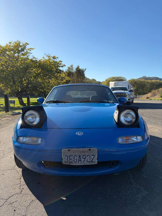 1993 Mazda MX-5 Miata Mariner Blue, photo 2